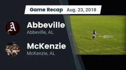 Recap: Abbeville  vs. McKenzie  2018