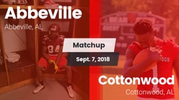 Matchup: Abbeville vs. Cottonwood  2018