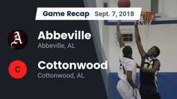 Recap: Abbeville  vs. Cottonwood  2018