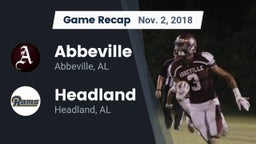 Recap: Abbeville  vs. Headland  2018