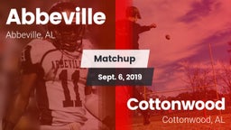 Matchup: Abbeville vs. Cottonwood  2019