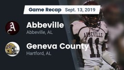 Recap: Abbeville  vs. Geneva County  2019