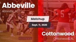Matchup: Abbeville vs. Cottonwood  2020