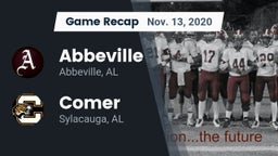 Recap: Abbeville  vs. Comer  2020