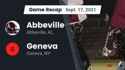 Recap: Abbeville  vs. Geneva  2021