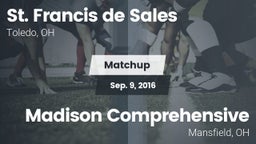 Matchup: St. Francis de Sales vs. Madison Comprehensive  2016