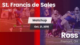 Matchup: St. Francis de Sales vs. Ross  2016