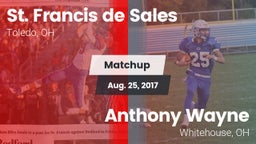 Matchup: St. Francis de Sales vs. Anthony Wayne  2017