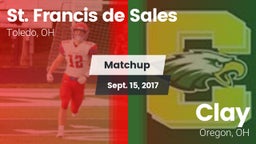 Matchup: St. Francis de Sales vs. Clay  2017