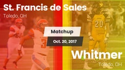 Matchup: St. Francis de Sales vs. Whitmer  2017