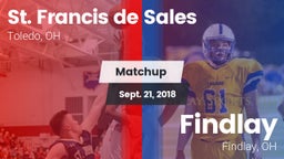 Matchup: St. Francis de Sales vs. Findlay  2018