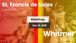 Matchup: St. Francis de Sales vs. Whitmer  2018