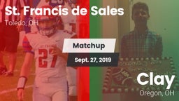 Matchup: St. Francis de Sales vs. Clay  2019