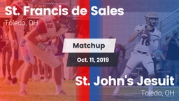 Matchup: St. Francis de Sales vs. St. John's Jesuit  2019