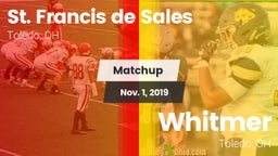 Matchup: St. Francis de Sales vs. Whitmer  2019