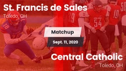 Matchup: St. Francis de Sales vs. Central Catholic  2020