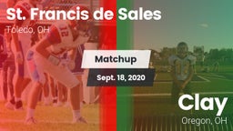 Matchup: St. Francis de Sales vs. Clay  2020
