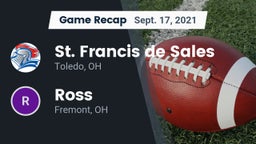 Recap: St. Francis de Sales  vs. Ross  2021