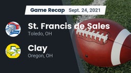 Recap: St. Francis de Sales  vs. Clay  2021