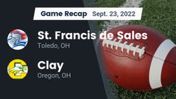 Recap: St. Francis de Sales  vs. Clay  2022