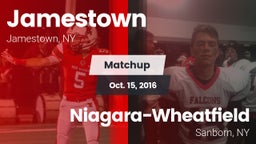 Matchup: Jamestown vs. Niagara-Wheatfield  2016