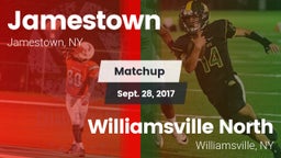 Matchup: Jamestown vs. Williamsville North  2017