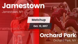 Matchup: Jamestown vs. Orchard Park  2017