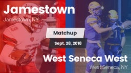 Matchup: Jamestown vs. West Seneca West  2018