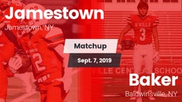 Matchup: Jamestown vs. Baker  2019
