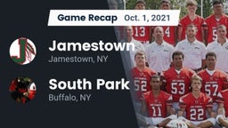 Recap: Jamestown  vs. South Park  2021