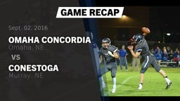 Recap: Omaha Concordia  vs. Conestoga  2016
