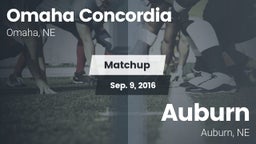 Matchup: Concordia vs. Auburn  2016