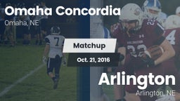 Matchup: Concordia vs. Arlington  2016