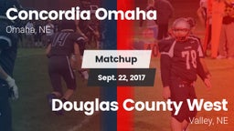 Matchup: Concordia vs. Douglas County West  2017