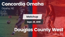Matchup: Concordia vs. Douglas County West  2018