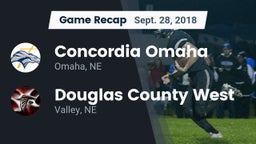 Recap: Concordia Omaha vs. Douglas County West  2018