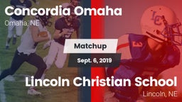 Matchup: Concordia vs. Lincoln Christian School 2019