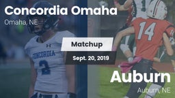 Matchup: Concordia vs. Auburn  2019