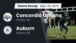 Recap: Concordia Omaha vs. Auburn  2019