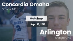 Matchup: Concordia vs. Arlington  2019