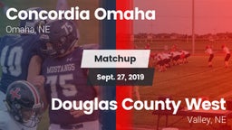 Matchup: Concordia vs. Douglas County West  2019