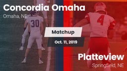 Matchup: Concordia vs. Platteview  2019