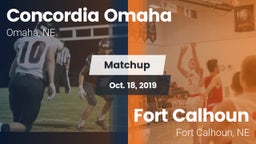 Matchup: Concordia vs. Fort Calhoun  2019