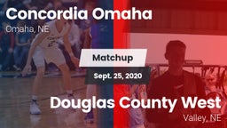 Matchup: Concordia vs. Douglas County West  2020