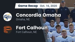 Recap: Concordia Omaha vs. Fort Calhoun  2020