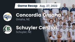 Recap: Concordia Omaha vs. Schuyler Central  2022