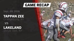 Recap: Tappan Zee  vs. Lakeland  2016
