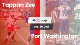 Matchup: Tappan Zee vs. Port Washington 2016