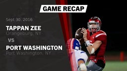 Recap: Tappan Zee  vs. Port Washington 2016