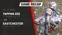 Recap: Tappan Zee  vs. Eastchester  2016